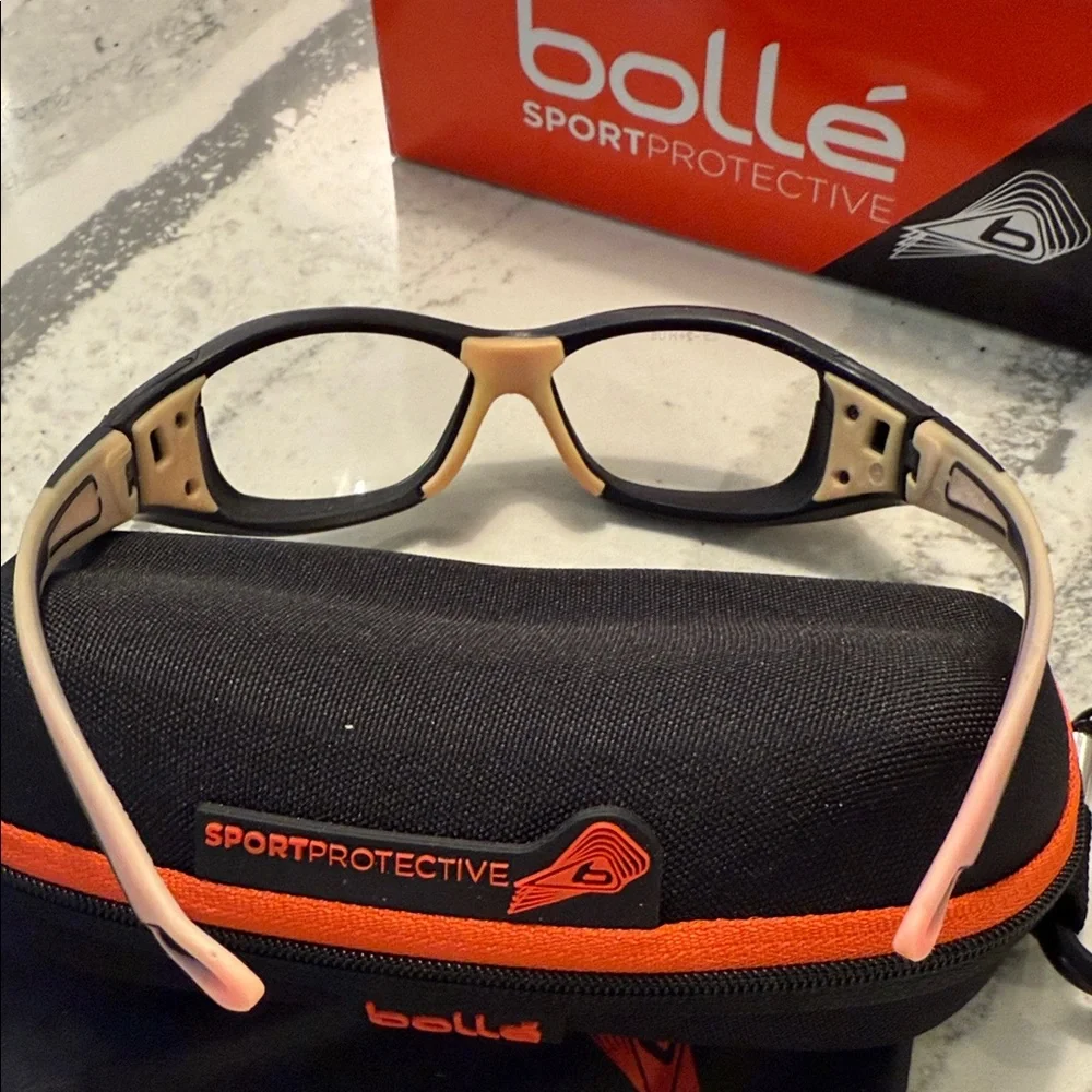 Bolle Kids Sunglasses Black and Orange